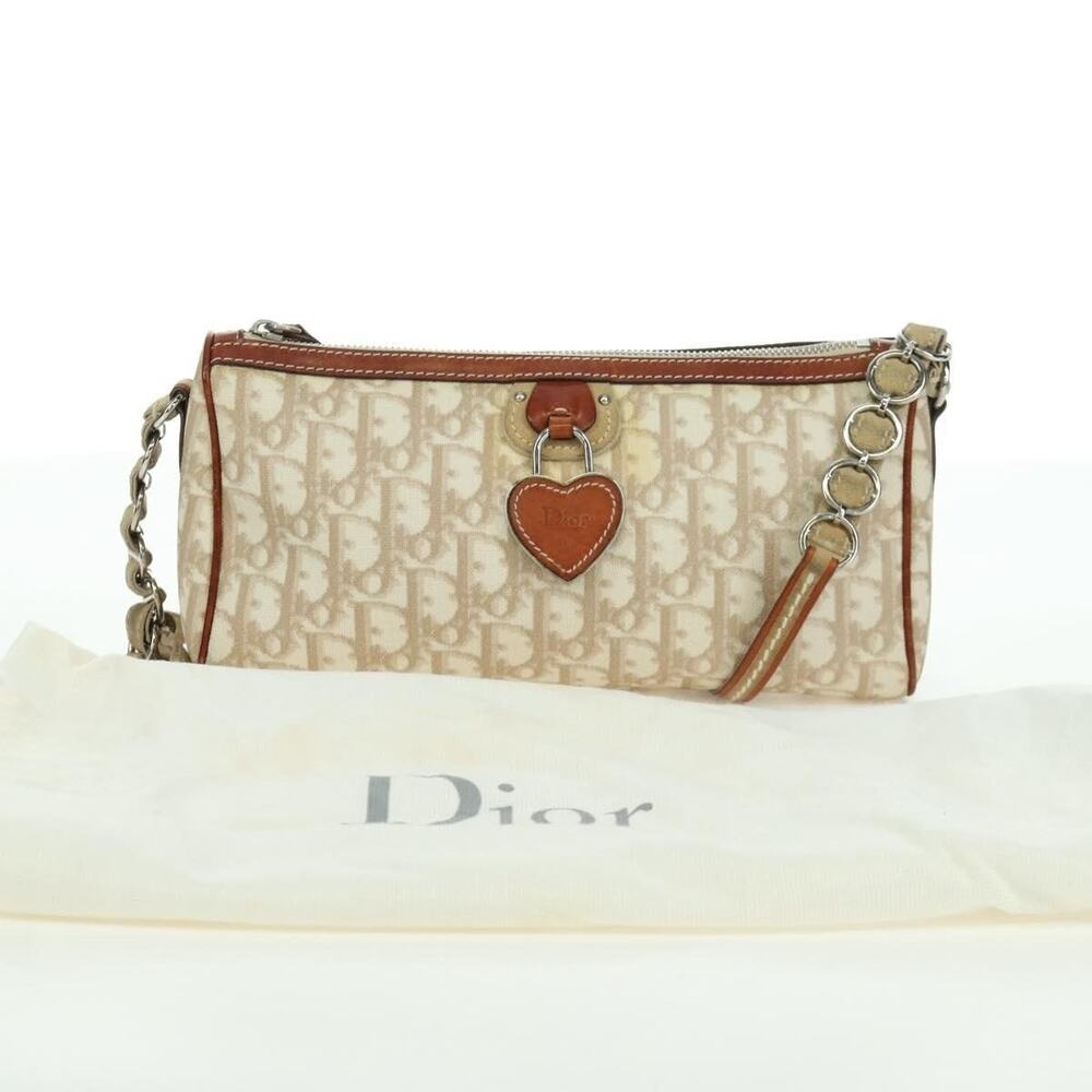 Dior Trotter Romantic Shoulder Bag Ivory